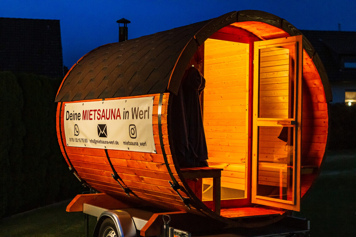 Mietsauna Werl - Mobile Sauna