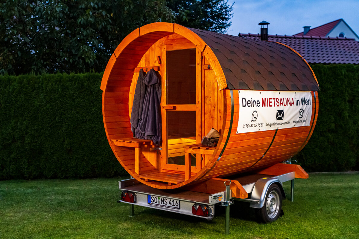 Mietsauna Werl - Mobile Sauna